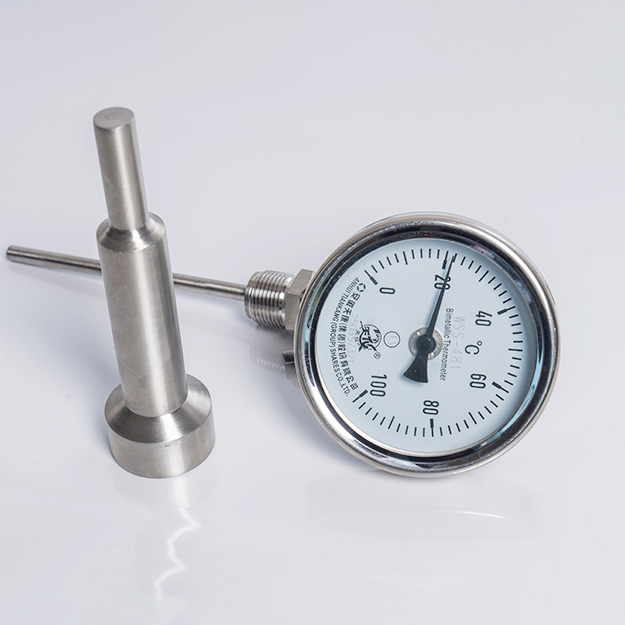 万向型双金属温度计